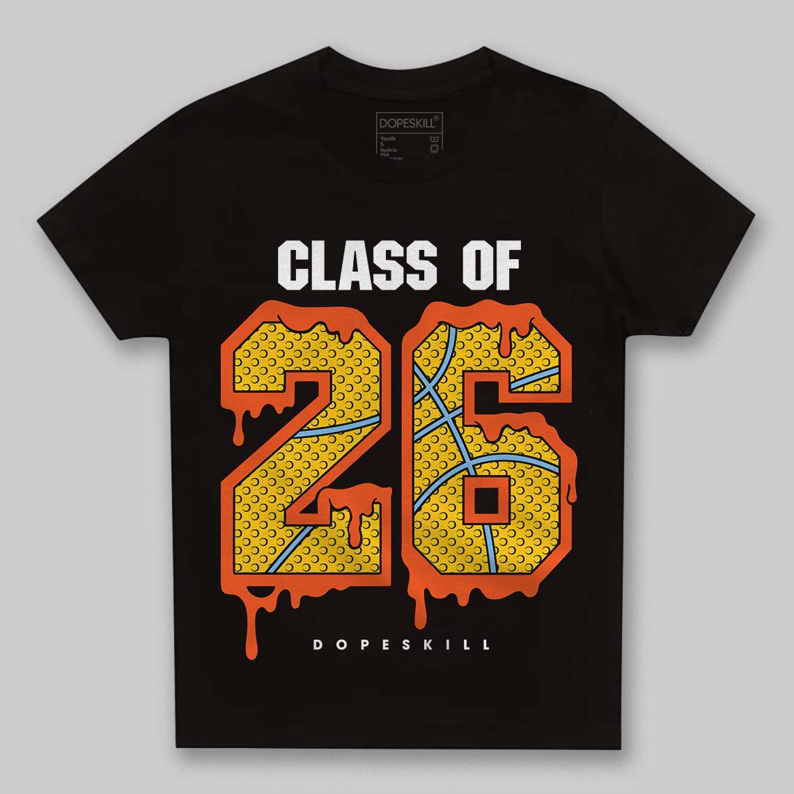 Yellow Sneakers DopeSkill Toddler Kids T-shirt 26 Drip Graphic Streetwear - Black