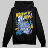 Royal Blue Sneakers DopeSkill Hoodie Sweatshirt Keepin' It Real Graphic Streetwear - Black