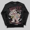 Jordan 11 “China” DopeSkill Long Sleeve T-Shirt Money Callin' Graphic Streetwear - Black