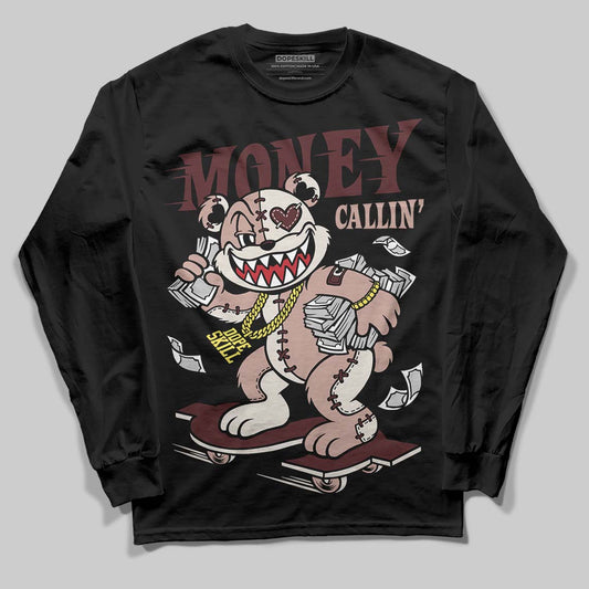 Jordan 11 “China” DopeSkill Long Sleeve T-Shirt Money Callin' Graphic Streetwear - Black