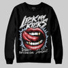 Jordan 5 Retro OG Black Metallic Reimagined DopeSkill Sweatshirt Lick My Kicks Graphic Streetwear - Black