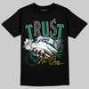 Jordan 5 “Lucky Green” DopeSkill T-Shirt Trust No One Graphic Streetwear - Black