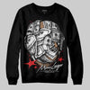 Black and White Sneakers DopeSkill Sweatshirt Money Longer Graphic Streetwear - Black