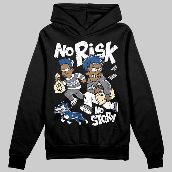 Jordan 9 Retro 'Flint Grey' 2026 DopeSkill Hoodie Sweatshirt No Risk No Story Graphic Streetwear - Black