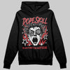 Red Sneakers DopeSkill Hoodie Sweatshirt Root of Evil Graphic Streetwear - black