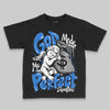 Jordan 1 High OG “Royal” DopeSkill Toddler Kids T-shirt God Made Me Perfect Graphic Streetwear - Black
