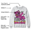 Hyper Violet 4s DopeSkill Sweatshirt Born To Be Rich Graphic