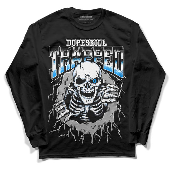 Jordan 6 “Reverse Oreo” DopeSkill Long Sleeve T-Shirt Trapped Halloween Graphic Streetwear - Black