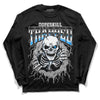 Jordan 6 “Reverse Oreo” DopeSkill Long Sleeve T-Shirt Trapped Halloween Graphic Streetwear - Black