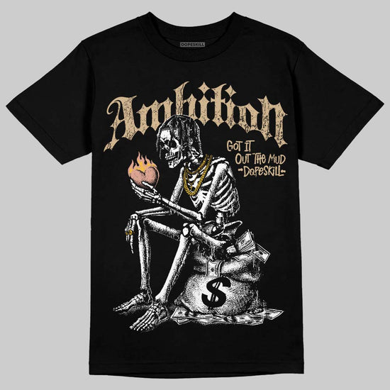 TAN Sneakers DopeSkill T-Shirt Ambition Graphic Streetwear - Black