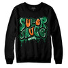 Green Sneakers DopeSkill Sweatshirt Super Sauce Graphic Streetwear - Black 