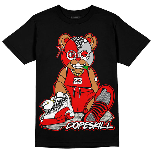 Jordan 12 “Cherry” DopeSkill T-Shirt Greatest Graphic Streetwear - Black