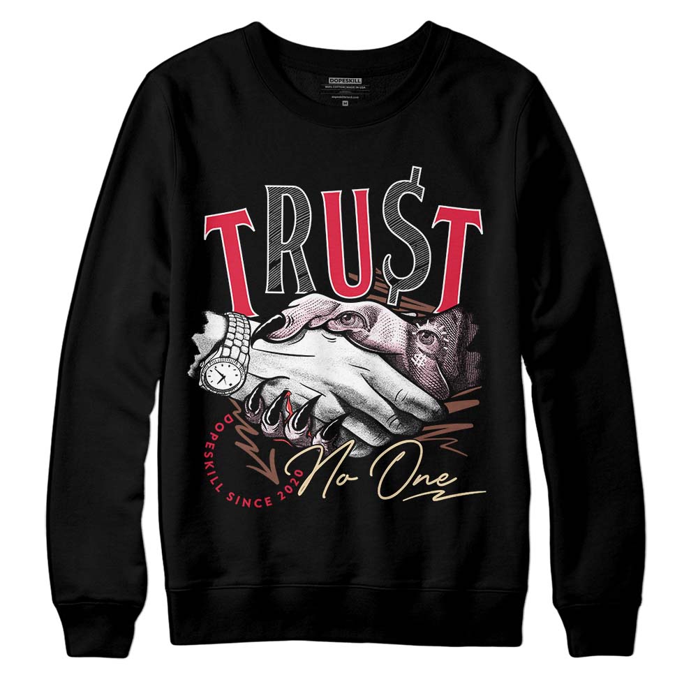 Dunk Low PRM Bacon DopeSkill Sweatshirt Trust No One Graphic Streetwear - Black