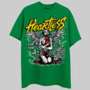 Green Sneakers DopeSkill Green T-Shirt Heartless Graphic Streetwear 