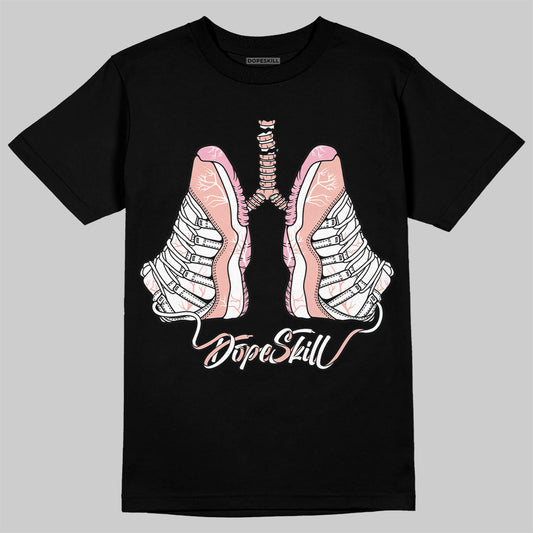 Jordan 11 Low “Legend Pink” DopeSkill T-Shirt Breathe Graphic Streetwear - Black