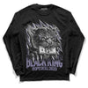 Jordan 5 Retro Low Indigo Haze DopeSkill Long Sleeve T-Shirt Black King Graphic Streetwear - Black