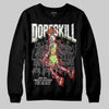 Jordan 11 “Inner Beast” DopeSkill Sweatshirt Thunder Dunk Graphic Streetwear - black