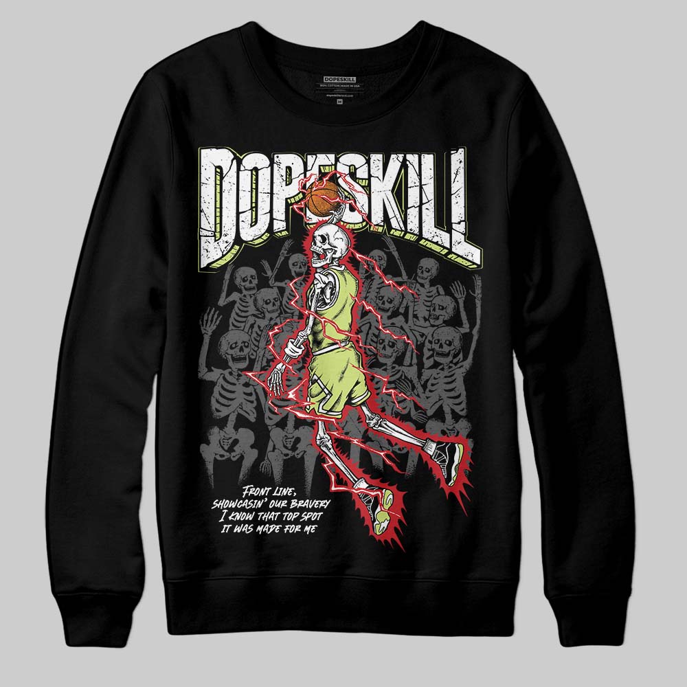 Jordan 11 “Inner Beast” DopeSkill Sweatshirt Thunder Dunk Graphic Streetwear - black