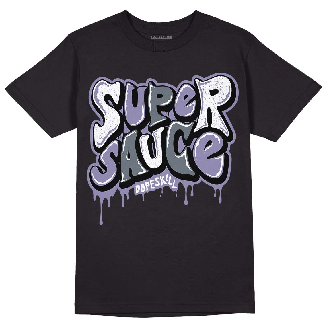 Jordan 5 Retro Low Indigo Haze DopeSkill T-Shirt Super Sauce Graphic Streetwear - Black