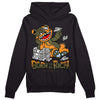 Jordan 5 "Olive" DopeSkill Hoodie Sweatshirt Born To Be Rich Graphic Streetwear - Black 