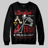 Jordan 14 Golf “Last Shot” DopeSkill Sweatshirt Broken Bones Graphic Streetwear - Black