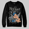 Jordan 9 Cool Grey DopeSkill Sweatshirt New No Days Off Graphic Streetwear - Black