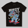 University Blue Sneakers DopeSkill Toddler Kids T-shirt Money Callin' Graphic Streetwear - Black