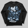 Jordan 12 Retro 'Melo' DopeSkill Long Sleeve T-Shirt Real Y2K Players Graphic Streetwear - Black
