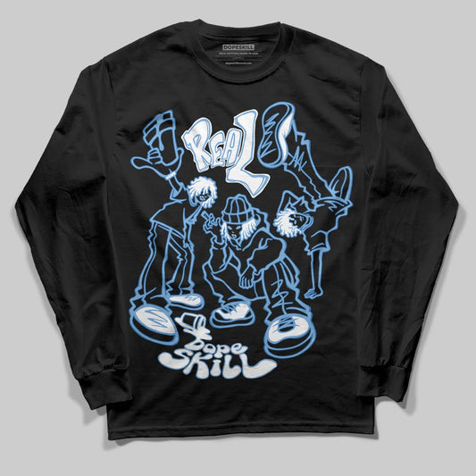 Jordan 12 Retro 'Melo' DopeSkill Long Sleeve T-Shirt Real Y2K Players Graphic Streetwear - Black