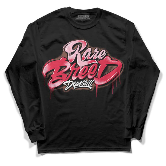 Dunk Low PRM Bacon DopeSkill Long Sleeve T-Shirt Rare Breed Type Graphic Streetwear - Black