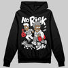 Rick Owens Leather Low Sneaker Black And Milk DopeSkill Hoodie Sweatshirt No Risk No Story Graphic Streetwear - Black