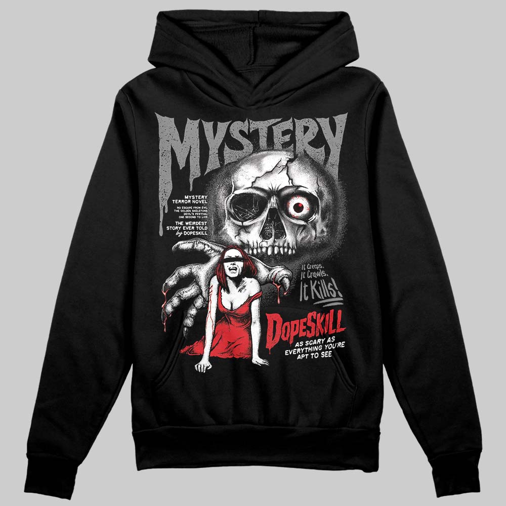 Jordan 10 Retro Shadow (2025) DopeSkill Hoodie Sweatshirt Mystery Ghostly Grasp Graphic Streetwear - Black