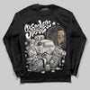 Jordan 3 Retro Pure Money DopeSkill Long Sleeve T-Shirt Stressless Graphic Streetwear - Black
