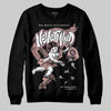 Jordan 1 Low OG “Rust Pink” DopeSkill Sweatshirt Nevermind Graphic Streetwear - Black