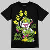 Neon Green Sneakers DopeSkill T-Shirt Make Money Graphic Streetwear - Black