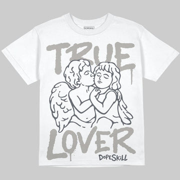 Jordan 11 Cool Grey DopeSkill Oversize Print T-Shirt True Lover Graphic Streetwear