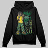 Green Sneakers DopeSkill Hoodie Sweatshirt My Grind Won't Let Me Lose Graphic Streetwear - Black