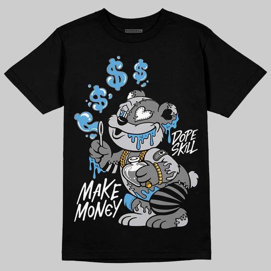 Grey Sneakers DopeSkill T-Shirt Make Money Graphic Streetwear - Black