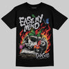 Grey Sneakers DopeSkill T-Shirt Ease My Mind Graphic Streetwear - Black