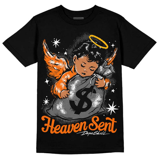 Jordan 3 Retro 'Fear Pack' DopeSkill T-Shirt Heaven Sent Graphic Streetwear - Black