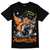 Jordan 3 Retro 'Fear Pack' DopeSkill T-Shirt Heaven Sent Graphic Streetwear - Black