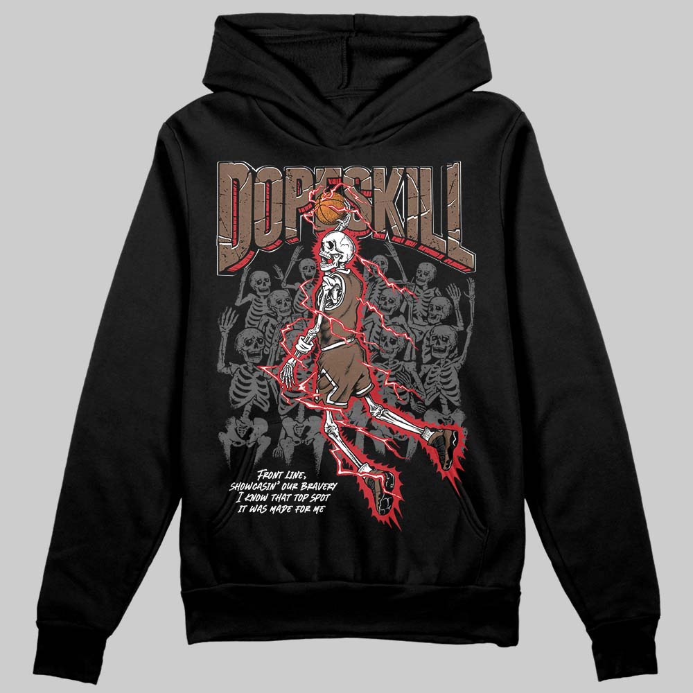 Jordan 9 'Olive' DopeSkill Hoodie Sweatshirt Thunder Dunk Graphic Streetwear - Black