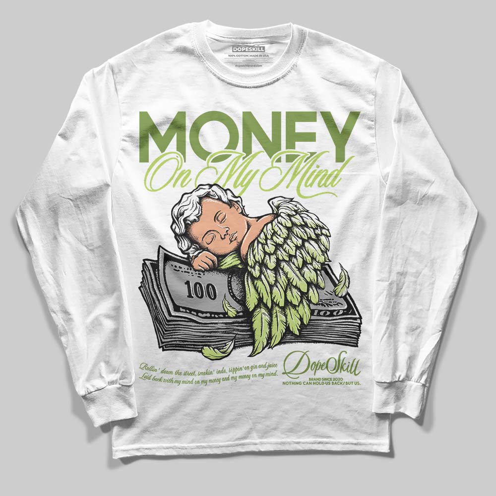 Dunk Low Pro SB 'Fruity Pack - Green Apple' DopeSkill Long Sleeve T-Shirt MOMM Graphic Streetwear - White