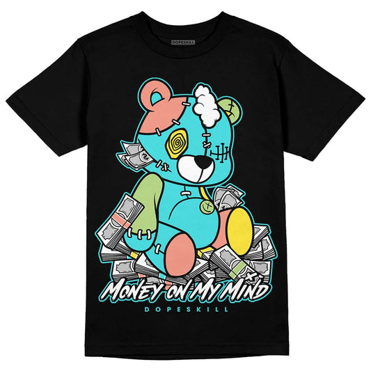 New Balance 9060 “Cyan Burst” DopeSkill T-Shirt MOMM Bear Graphic Streetwear - Black