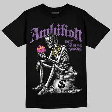 PURPLE Sneakers DopeSkill T-Shirt Ambition Graphic Streetwear - Black