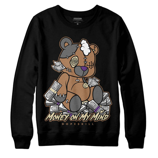 Jordan 6 WMNS Gore-Tex Brown Kelp DopeSkill Sweatshirt MOMM Bear Graphic Streetwear - Black