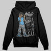 Grey Sneakers DopeSkill Hoodie Sweatshirt My Grind Won't Let Me Lose Graphic Streetwear - Black