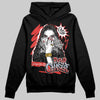 Jordan 6 “Reverse Infrared” DopeSkill Hoodie Sweatshirt NPC Graphic Streetwear - Black