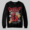 Jordan 14 Retro Ferrari (2025) DopeSkill Sweatshirt Money Bag Coming Up Graphic Streetwear - Black
