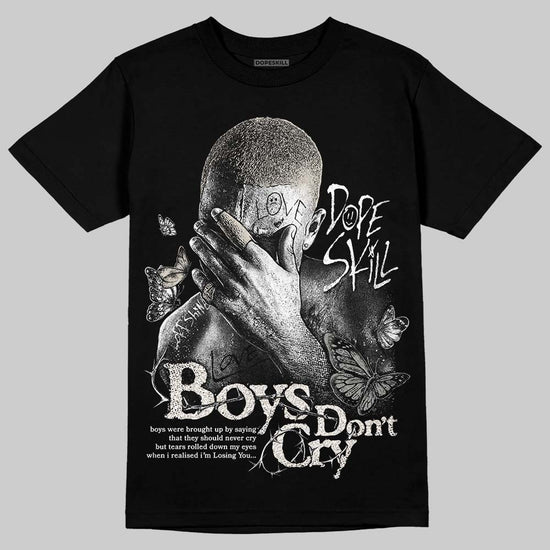 Jordan 3 Retro Pure Money DopeSkill T-Shirt Boys Don't Cry Graphic Streetwear  - Black